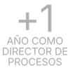 Más de un año como director de procesos