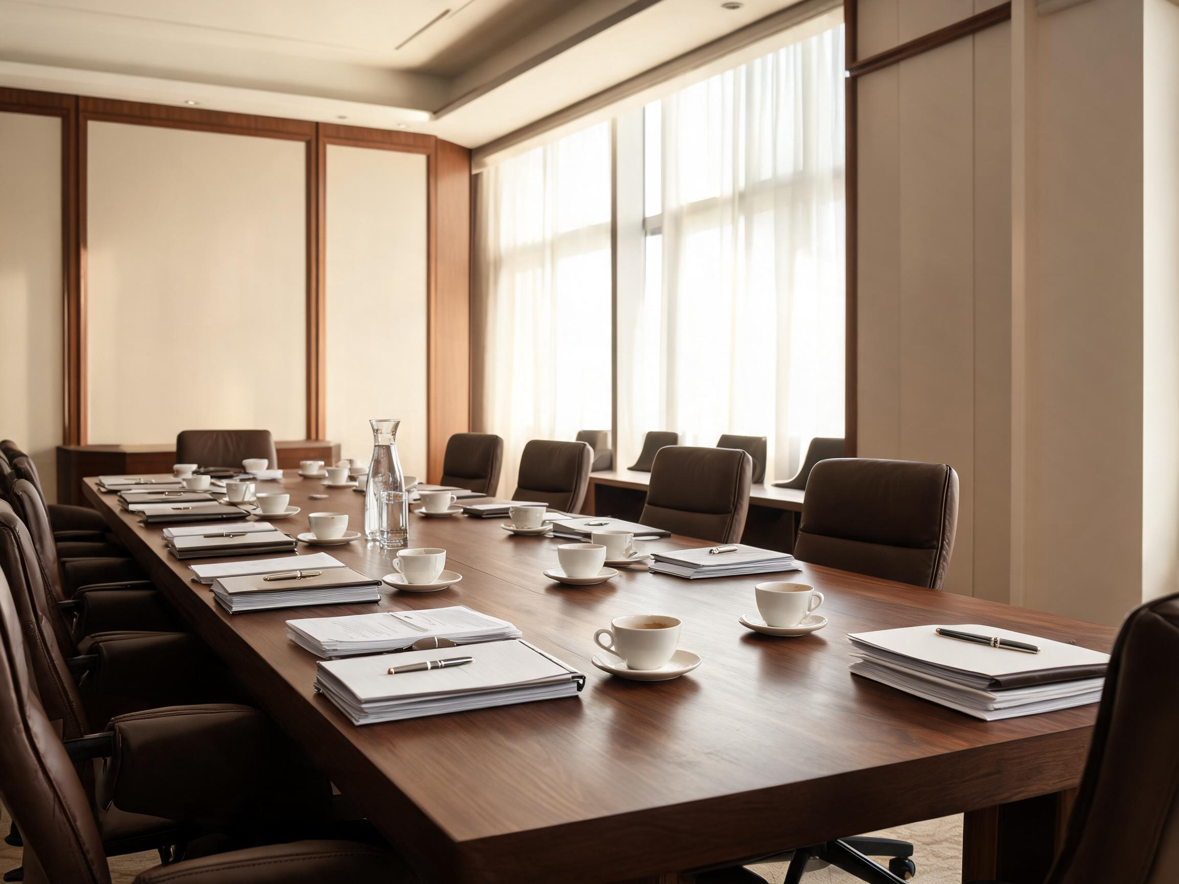 Sala de reuniones empresarial